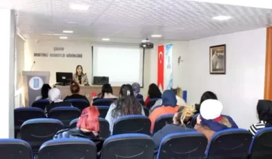 Çorum’da 8 Mart Dünya Kadınlar Günü Etkinliği Düzenlendi