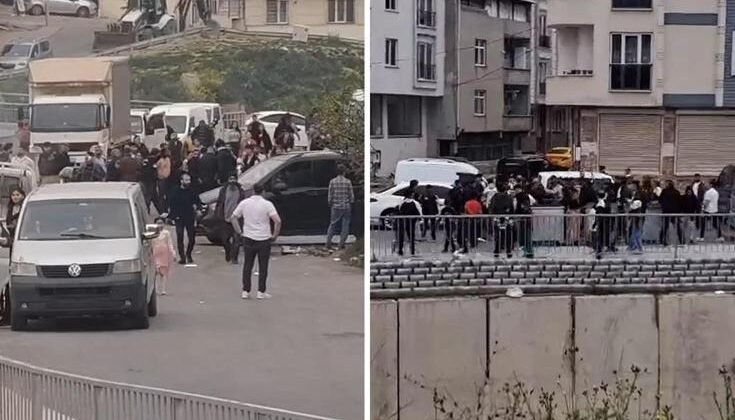 Düğünde ortalık savaş alanına döndü