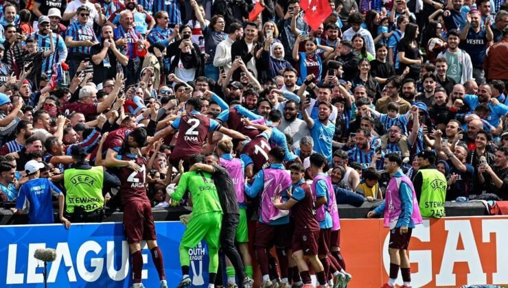 Trabzonspor’un gençleri Türk futbolunda bir ilki başardı