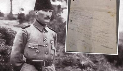 Atatürk’ün el yazısı emri ortaya çıktı! O bölgenin alınmasını istemiş
